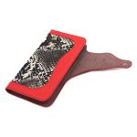 Unique fashion accessory Genuine Real Anaconda Python Snake Skin Leather Phone
