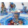 Buy cheap Disney Frozen Princess Anna Elsa Kids Birthday Party Decoration Set Party Supplies Baby Birthday Party Pack event party from wholesalers