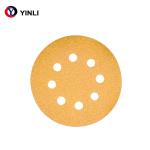 5 Inch Brushed Aluminum Sanding Disc Auto Body Sanding Discs Hook And Loop