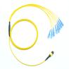 Buy cheap Super Low Insertion Loss MTP Trunk Cable 8 Cores Trunk Cable Yellow Color from wholesalers