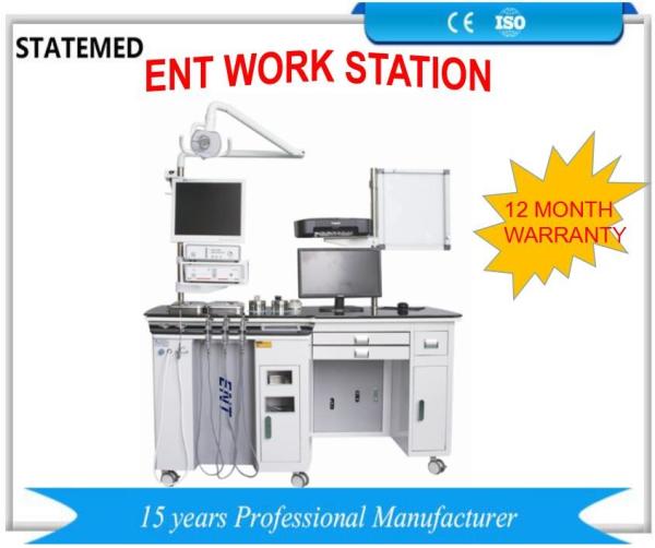 Buy cheap Ear Nose Throat Ent Medical Equipment Modern Style Tempered Plexiglass Desktop from wholesalers
