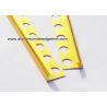 Buy cheap Shiny Deep Gold Quadrant Aluminium Tile Edge Trim Profiles For Tile Installation from wholesalers