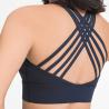 Buy cheap High Impact Support Womens Sports Yoga Bra Multi Strap Cross Shockproof from wholesalers