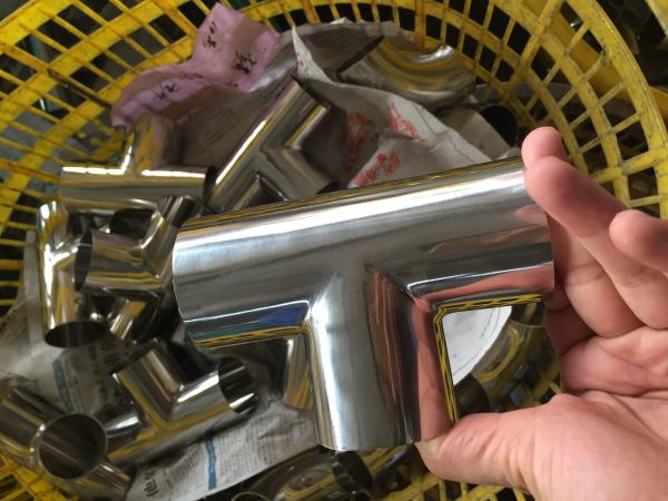 Buy cheap Food Grade 304 316L SS Buttweld Fittings ISO 9001:2008 Certificated from wholesalers