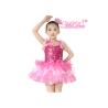 Buy cheap Spandex / Polyester Ballet Dance Costumes Sequin Top Attached Wide Straps from wholesalers