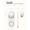 Buy cheap 10W QI 3000K Wireless Charger Night Light / Wireless Phone Charging Lamp from wholesalers