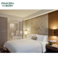 Buy cheap Simple Hotel Guest Room MDF King Size Bedroom Suite product