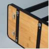 Buy cheap New Black Bath Towel Stand Tower Holder With Two Arms Hand Free Standing Bathroom Wooden Bamboo Towel Rack from wholesalers