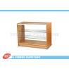 Buy cheap MDF Full Vision Glass / Wooden Shop Cash Counter 3 Layers For Cash Payment from wholesalers