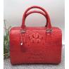 Buy cheap Genuine Real Alligator Skin Women Boston Purse Lady Handbag Exotic Authentic Crocodile Leather Female Cross Shoulder Bag from wholesalers
