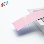 0.95 W/mK Low Thermal Resistance Pink Phase Changing Materials For IGBTs