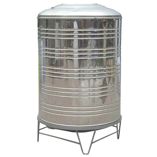 Buy cheap Ss304 / 316 Round Metal Water Tank , Durable Round Water Storage Tanks from wholesalers