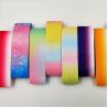 Buy cheap 50 yards / piece Gift Packing Materials Gradient Effect Polyester Satin Ribbon from wholesalers