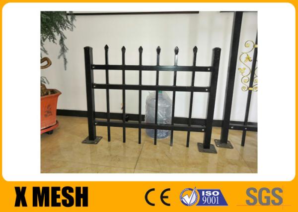 Buy cheap 48'' Commercial Wrought Iron Fence ASTM F2408 Powder Coated from wholesalers