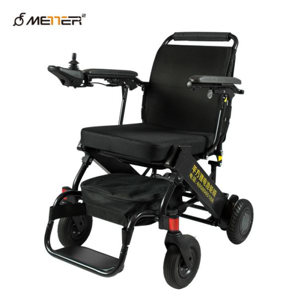 Buy cheap Brushless Motor 6km/H Classic Foldable Electric Wheelchair from wholesalers
