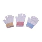 Sterile Ambidextrous Cleanroom Half Finger Nylon Glove Liners Lint Free