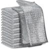 Buy cheap KILINE Single Layer Kitchen Scrubbing Dish Cloth Silver Wire Multipurpose Dish Towel from wholesalers