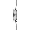 Buy cheap Lady Silver Stainless Steel Watch Japan Movement Quartz Watch Double Buckle Mesh Band from wholesalers