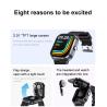 Buy cheap TWS Wireless D8Pro Blood Pressure Outdoor Smart Watch Amoled Display 2 In 1 from wholesalers