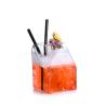 Buy cheap 350ml Special Coffee Pot Milk Box Bottle Transparent For Bar Cocktail Glass Bottle from wholesalers