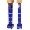 Buy cheap Advertising Cardboard Hook Display Stands Point Of Sale K5 Corrugated from wholesalers