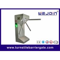 Buy cheap 304 Stainless Steel Subway Tripod Turnstile Entry Systems Intelligent Barrier product