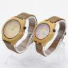 Buy cheap most nature bamboo wood watches with real cork band ,straps are eco-friendly material , cork leather wood watch from wholesalers