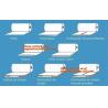 Buy cheap layflat tubing for packaging layflat tubing food grade lay flat poly tubing white poly tubing, flexible poly tubing poly from wholesalers
