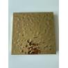 Buy cheap Wood Grain Aluminum Metal Ceiling 300x300x25mm Stainless Steel Ripple Clip In Ceiling from wholesalers