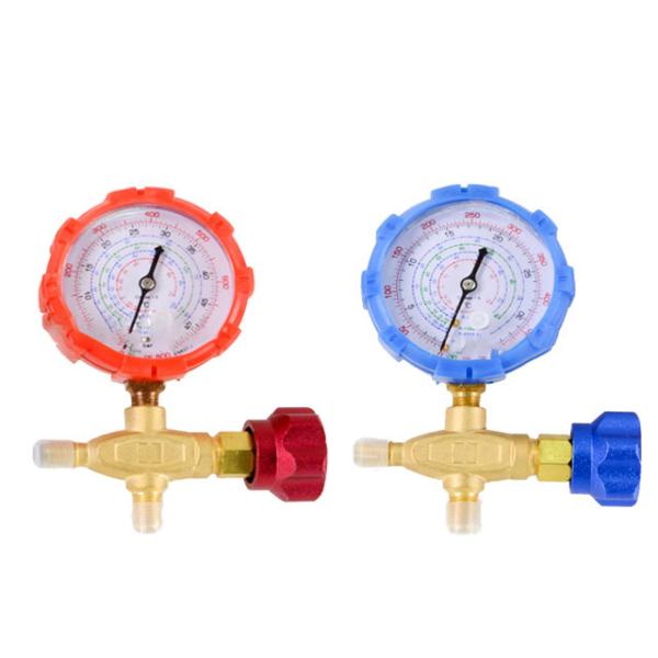 Buy cheap Single Digital Pressure Gauge With Sight Glass For Air Conditioning Charging from wholesalers