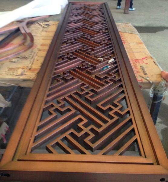 Buy cheap Mirror Copper Metal Screens For Hotels/Villa/Lobby/Shopping Mall from wholesalers