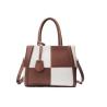 Buy cheap Famous Brand Contrast Color Grid Platinum Bag , Women ' S Over Shoulder Handbags from wholesalers