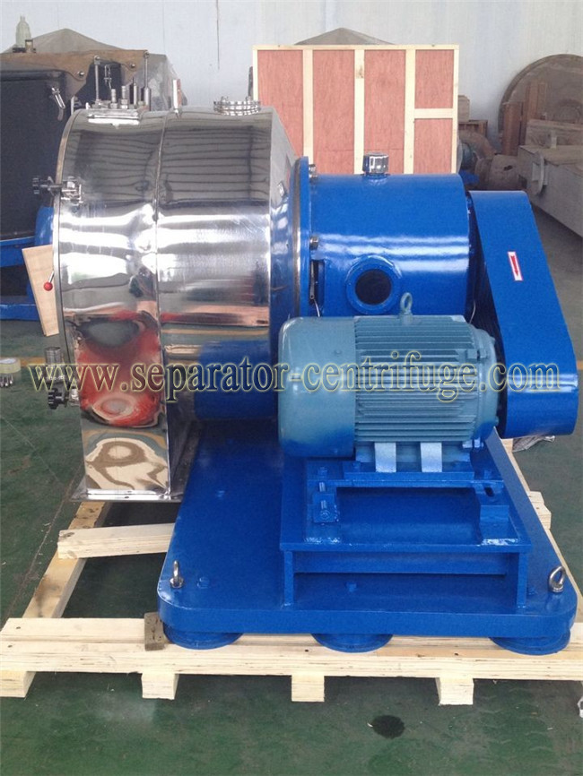 Horizontal Spiral Discharge PWC Food Separator - Centrifuge Siebtechnik Worm Screen