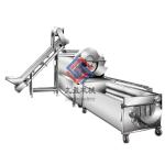 Big Capacity Vegetable Fruit Production Line / Potato Washing And Peeling