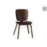 Buy cheap Walnut Plywood Armless Dining Chair With Padded Seater For Restuarant Use from wholesalers