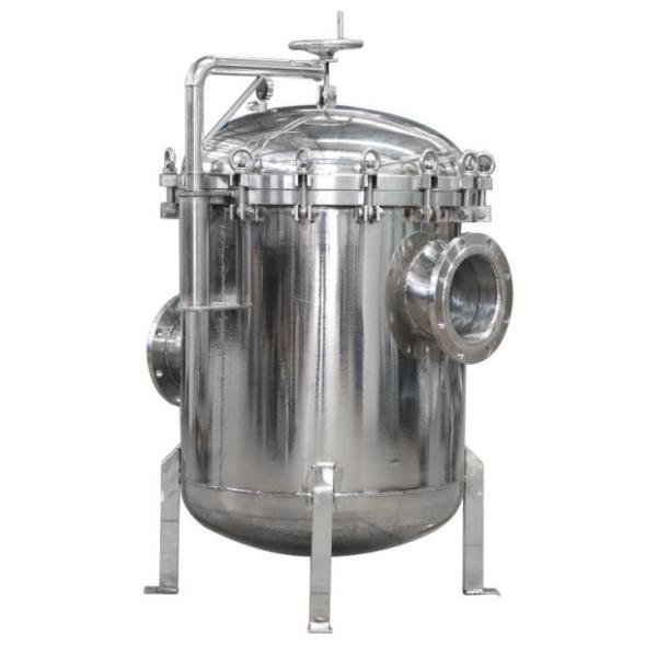 304/316L Stainless Steel Bag Filter Housing 62KG Weight for Industrial