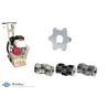 Buy cheap Tungsten Carbide Concrete Scarifier Cutters , 6 Tipped TCT Replacement Flails from wholesalers