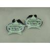 Buy cheap Zinc Alloy Die Casting Ribbon Medals , Souvenir Award Sport Imitation Hard Enamel Medal from wholesalers