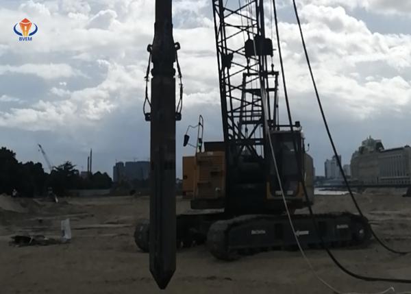 Buy cheap 130kW 426mm Vibro Compaction Piling Construction from wholesalers