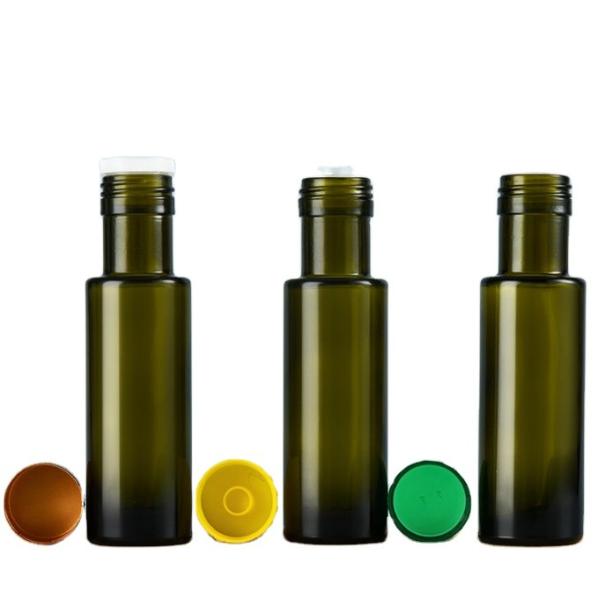 Buy cheap Brown Olive Oil Bottle 50ml 100ml 250ml Mini Glass Bottle for Healthy Lead-free Glass from wholesalers