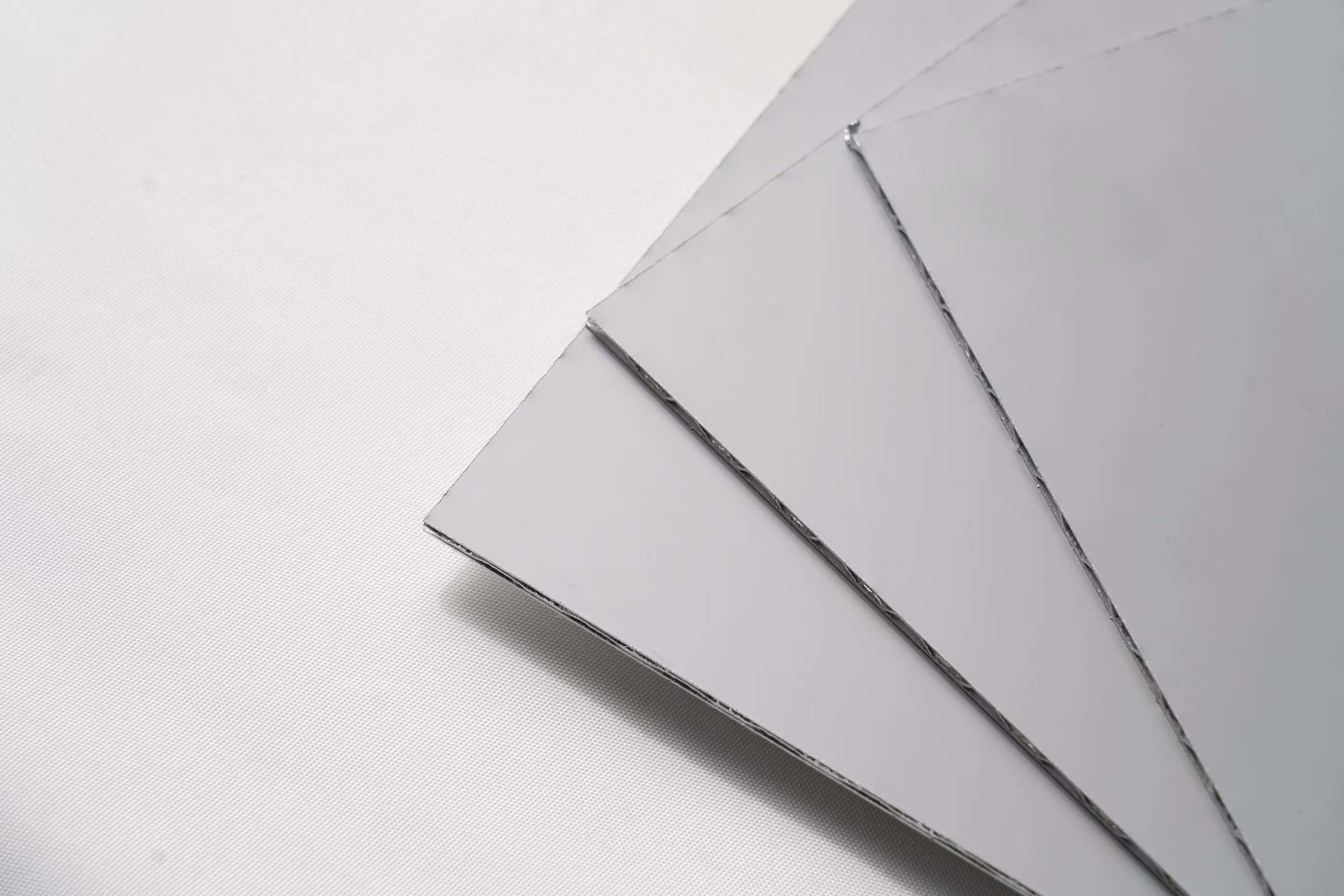 Fire Resistant ACP Aluminum Sheets with Anodized Coating, 0.2mm Metal Layer for Column Encasement