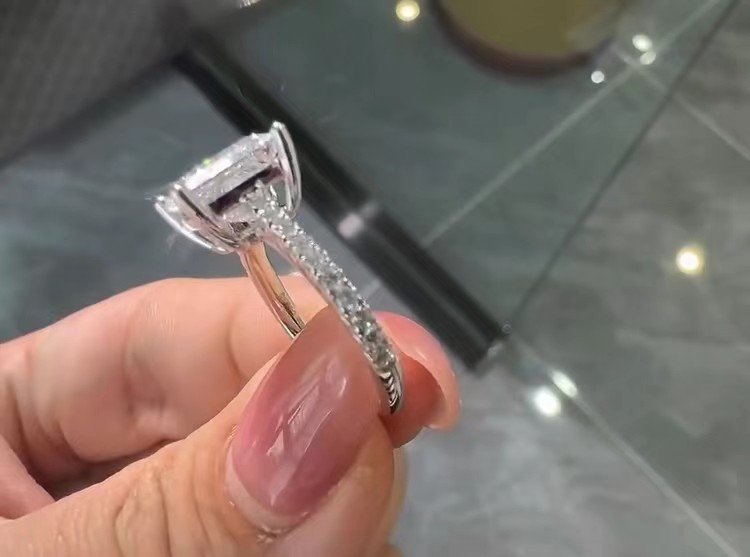 Lab Made Diamond Jewelry Princess Lab Grown Diamonds Jewlery Diamond Rings Stud Earrings