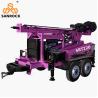 Buy cheap 200m Deep Water Well Drilling Equipment Small Trailer Mounted Water Well Drill Machine from wholesalers