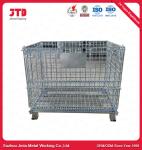 Steel Q195 Storage Wire Cage Wire Display Shelving