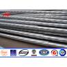 Buy cheap Low - Voltage 11.9m Power Transmission Poles For 69 Kv Transmission Line Project from wholesalers