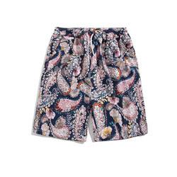 Buy cheap Resort beachwear Elastic Waistband Casual Swim short Floral printing Beach Short from wholesalers