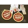 Buy cheap Personalized Soccer Zinc Alloy Medal Running And Football Medallions from wholesalers
