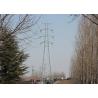 Buy cheap Double Circuit Electric Power Tower High Voltage Low Alloy Structural Steel Material from wholesalers