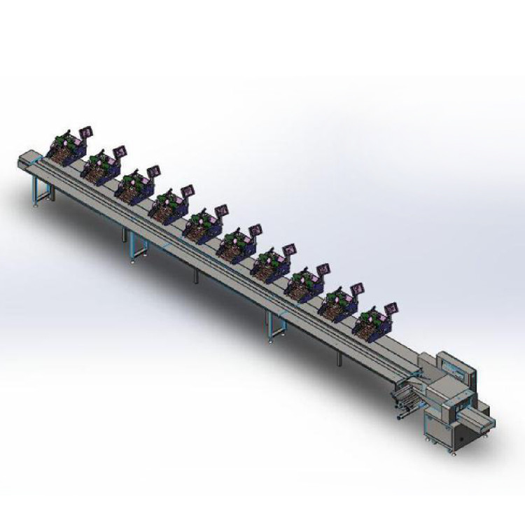 220V Servo Motor Drive 2mm Card Friction Feeder Machine