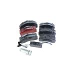 1962-1968 Year WVA29253/29278 Heavy Truck Duty Brake Pad for Scania/Howo/Schaman